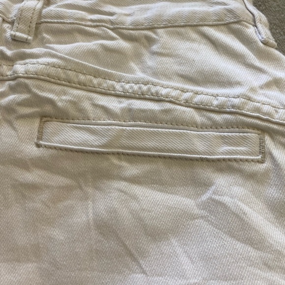 Free People White High Waist Denim Shorts - Picture 10 of 11